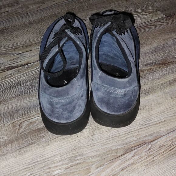 Hush Puppies Suede Platform Comfort Sneaker’s Sz 10 - Picture 4 of 6